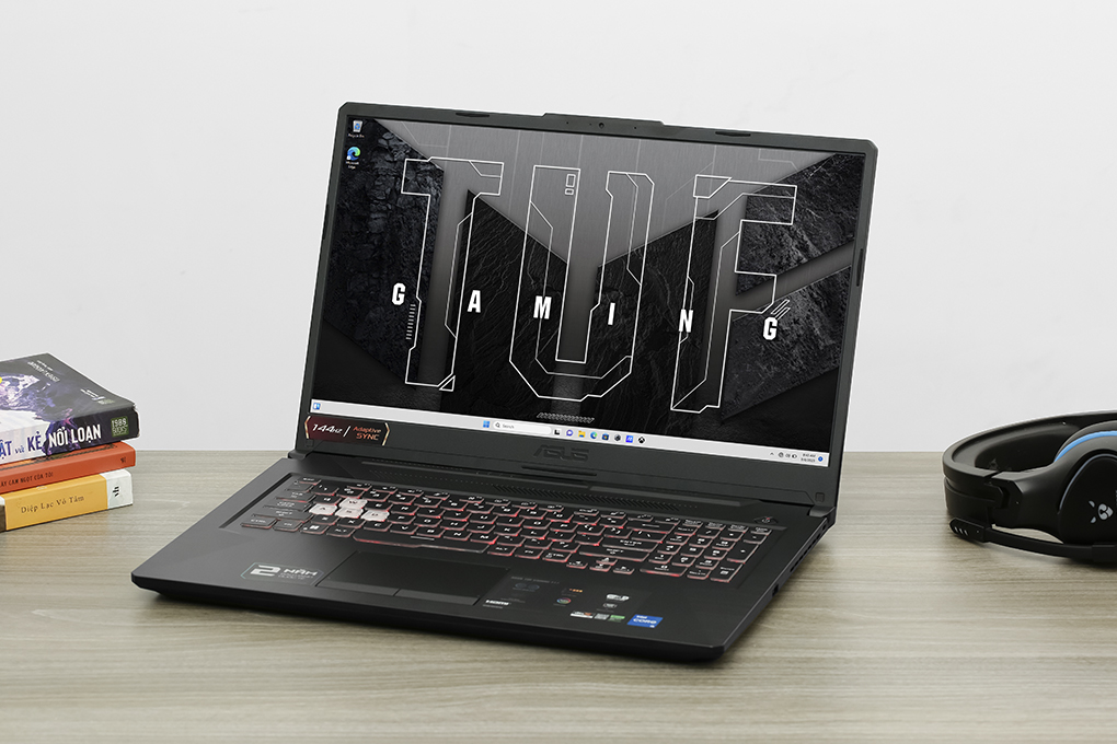 Laptop Asus TUF Gaming F17 FX706HF i5 11400H/16GB/512GB/4GB RTX2050/144Hz/Win11 (HX390W) - 14