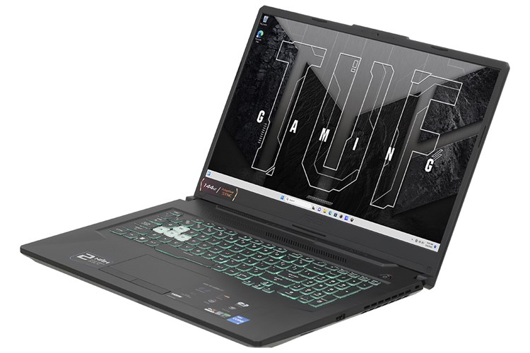 Laptop Asus TUF Gaming F17 FX706HF i5 11400H/16GB/512GB/4GB RTX2050/144Hz/Win11 (HX390W) Màu Đen