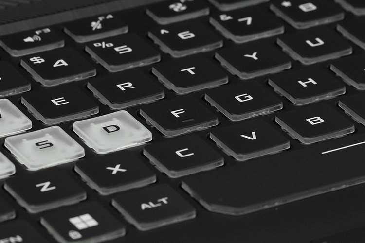 Laptop Asus TUF Gaming F17 FX706HF i5 11400H/16GB/512GB/4GB RTX2050/144Hz/Win11 (HX390W) Màu Đen