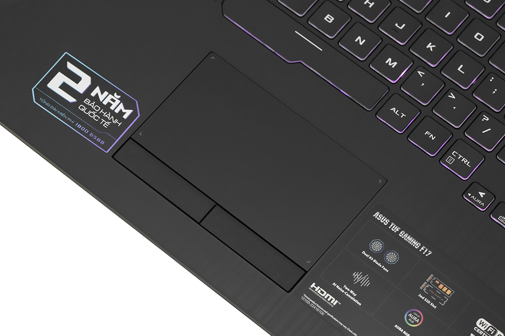 Laptop Asus TUF Gaming F17 FX706HF i5 11400H/16GB/512GB/4GB RTX2050/144Hz/Win11 (HX390W) - 9