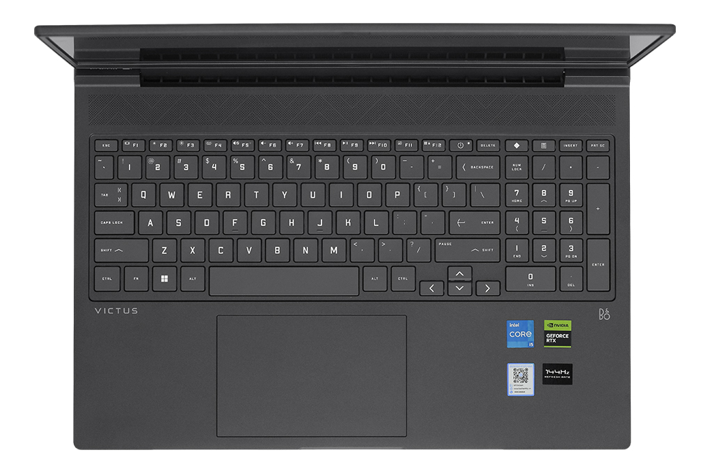 Laptop HP Gaming VICTUS 16 r0128TX i5 13450HX/16GB/512GB/144Hz/6GB RTX4050/Win11 (8C5N3PA) Màu Đen