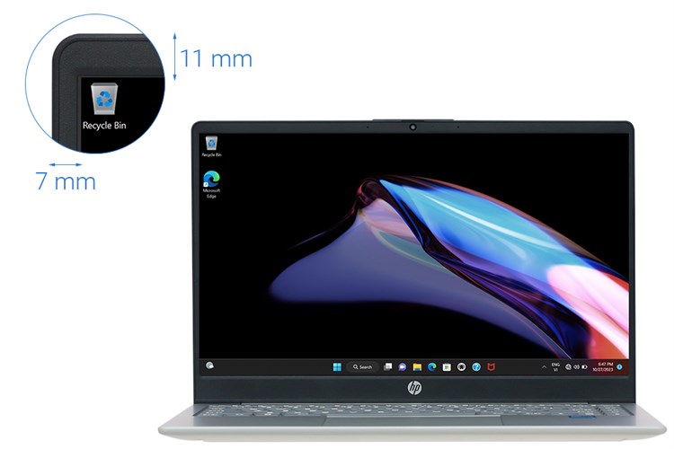 Laptop HP 14 ep0126TU i3 N305/8GB/256GB/Win11 (8U233PA) Màu Bạc
