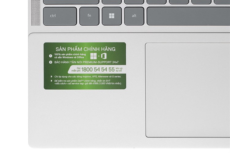 Laptop Dell Inspiron 14 T7430 i5 1335U/8GB/512GB/Touch/Pen/OfficeHS/Win11 (N7430I58W1) Màu Bạc