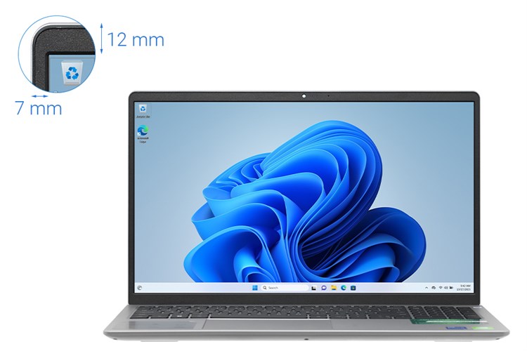 Laptop Dell Inspiron 15 3530 i7 1355U/16GB/512GB/2GB MX550/OfficeHS/Win11 (N3530I716W1) Màu Bạc