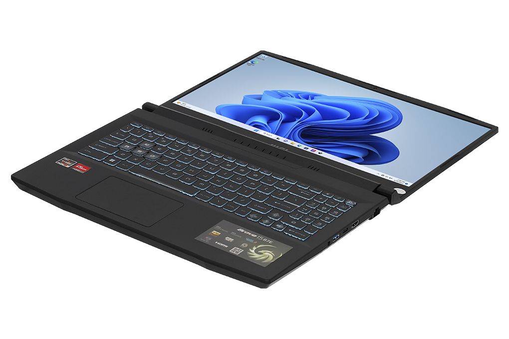 Laptop MSI Gaming Bravo 15 B7ED - 010VN (R5 7535HS, 16GB, 512GB, RX 6550M 4GB, Full HD 144Hz, Win11) - 13
