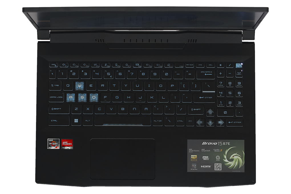 Laptop MSI Gaming Bravo 15 B7ED - 010VN (R5 7535HS, 16GB, 512GB, RX 6550M 4GB, Full HD 144Hz, Win11) - 4