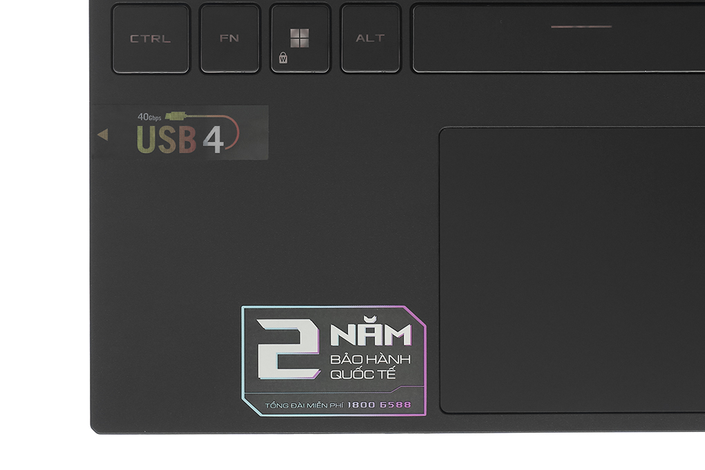 Laptop Asus TUF Gaming A15 FA507NV - LP031W (R7 7735HS, 16GB, 512GB, RTX 4060 8GB, Full HD 144Hz, Win11) Màu Xám