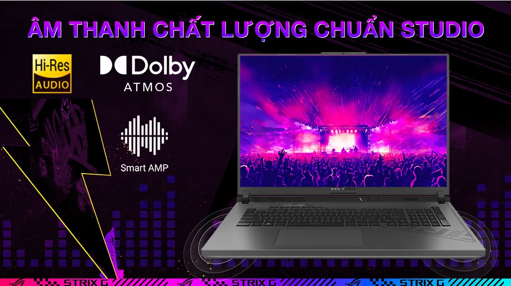 Laptop Asus Gaming ROG Strix G16 G614JV i9 13980HX/16GB/1TB/8GB RTX4060/240Hz/Balo/Win11 (N4261W)