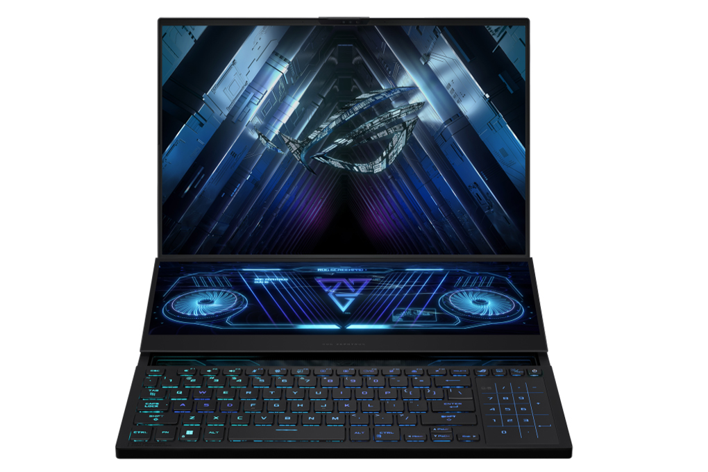 Laptop Asus Gaming ROG Zephyrus Duo 16 GX650PZ R9 7945HX/32GB/1TB/12GB RTX4080/240Hz/Balo/Chuột/Win11 (NM031W) Màu Xám
