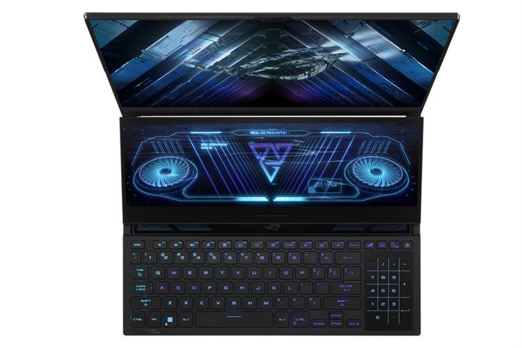 Laptop Asus Gaming ROG Zephyrus Duo 16 GX650PZ R9 7945HX/32GB/1TB/12GB RTX4080/240Hz/Balo/Chuột/Win11 (NM031W) Màu Xám