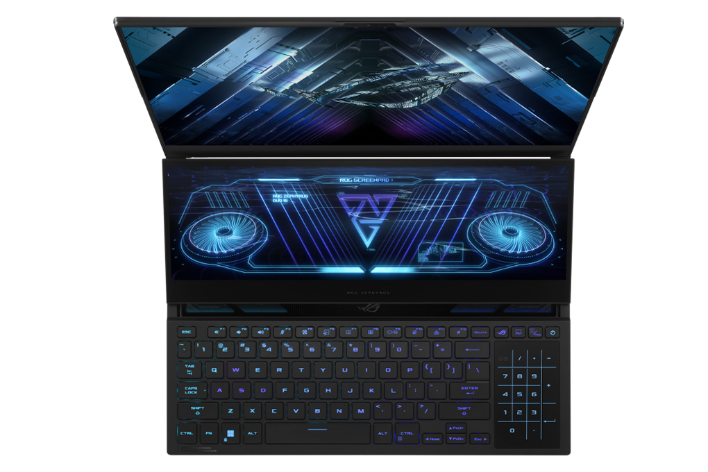 Laptop Asus Gaming ROG Zephyrus Duo 16 GX650PZ R9 7945HX/32GB/1TB/12GB RTX4080/240Hz/Balo/Chuột/Win11 (NM031W) Màu Xám