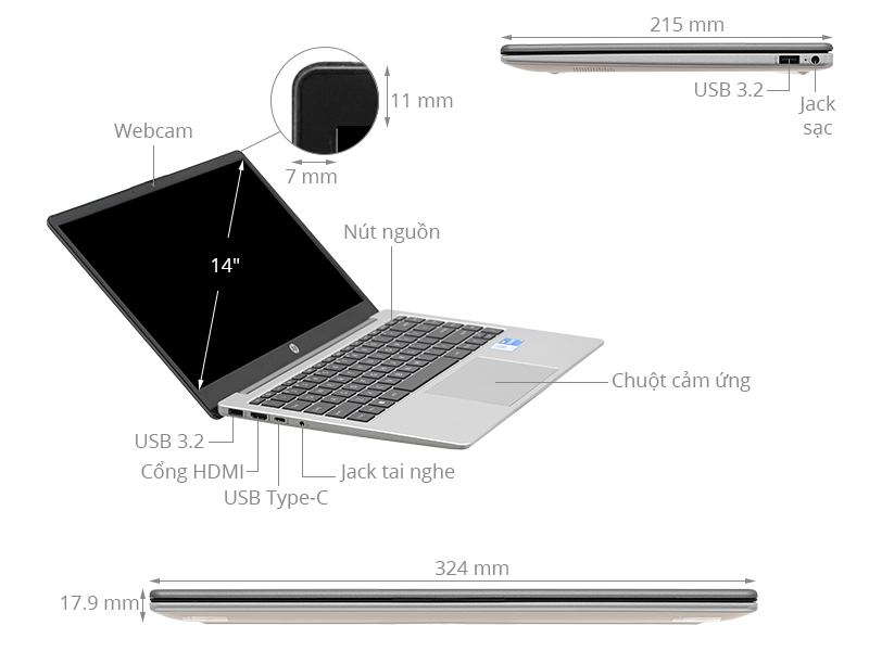 HP 240 G10 i5 1335U/8GB/512GB/Win11 (8F134PA)