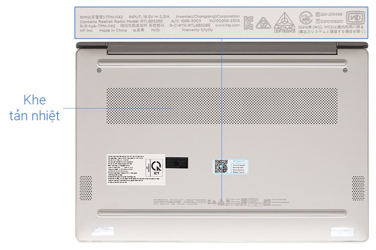 Laptop HP 240 G10 i5 1335U/8GB/512GB/Win11 (8F134PA) Màu Bạc