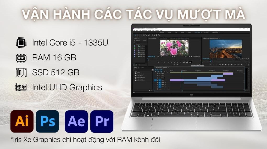 Laptop HP Probook 450 G10 i5 1335U/16GB/512GB/Win11 (873D1PA)