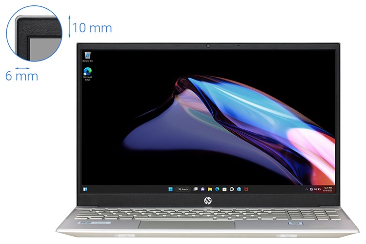 Laptop HP Pavilion 15 eg3033TX i5 1335U/16GB/512GB/2GB MX550/Win11 (8U6L6PA) Màu Vàng