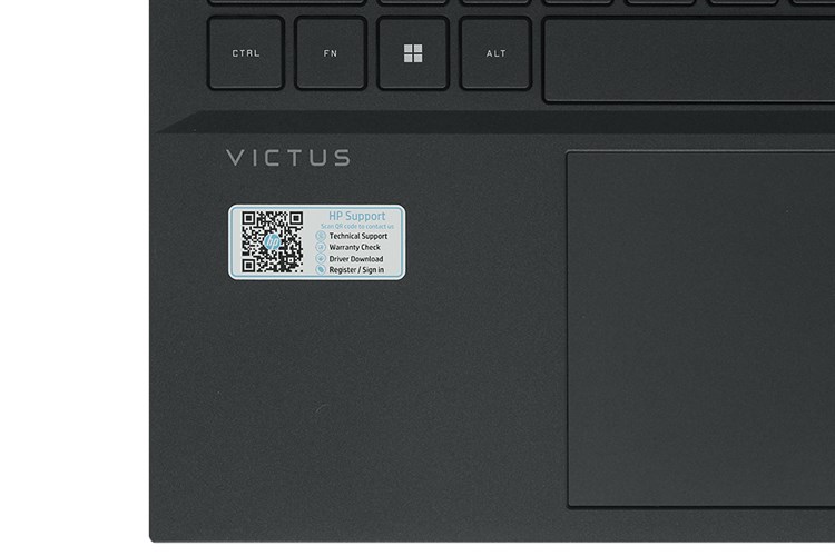 Laptop HP Gaming VICTUS 16 e1106AX R5 6600H/8GB/512GB/4GB RTX3050Ti/144Hz/Win11 (7C0T1PA) Màu Đen