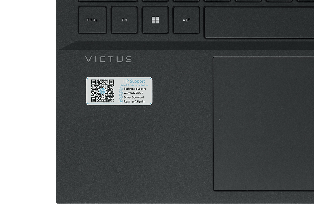 Laptop HP Gaming VICTUS 16 e1106AX R5 6600H/8GB/512GB/4GB RTX3050Ti/144Hz/Win11 (7C0T1PA) Màu Đen
