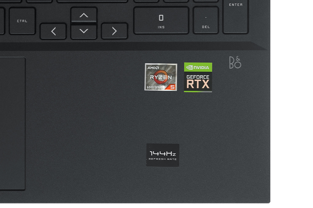 Laptop HP Gaming VICTUS 16 e1106AX R5 6600H/8GB/512GB/4GB RTX3050Ti/144Hz/Win11 (7C0T1PA) Màu Đen