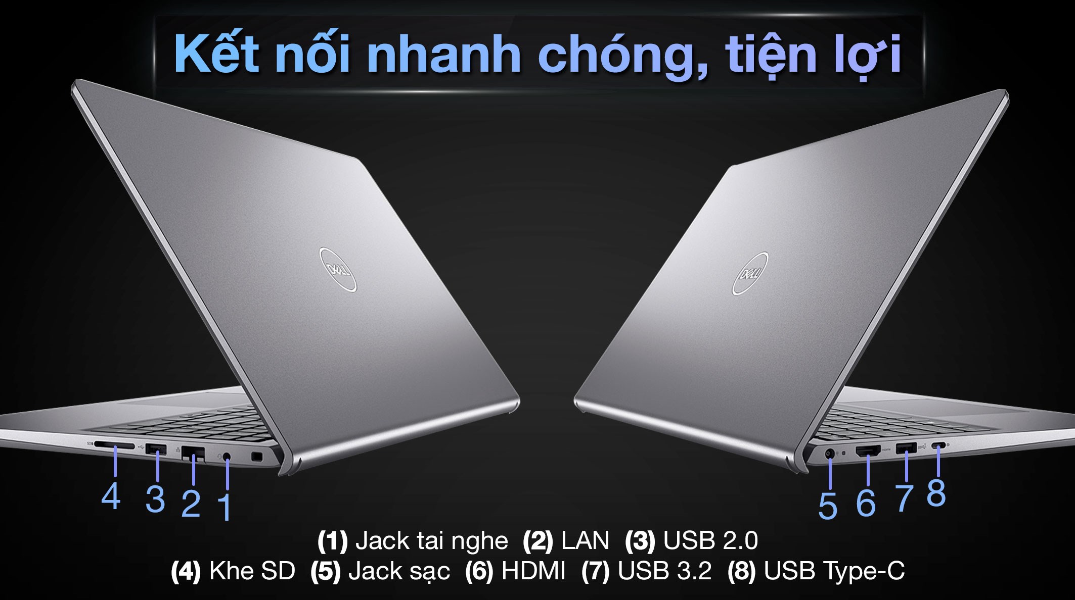 Laptop Dell Vostro 15 3530 i3 1305U/8GB/512GB/120Hz/OfficeHS/Win11 (V5I3465W1)