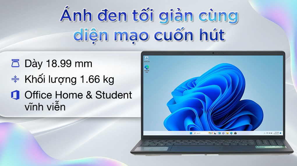 Laptop Dell Inspiron 15 3530 i5 1335U/16GB/512GB/120Hz/OfficeHS/Win11 (N5I5791W1)