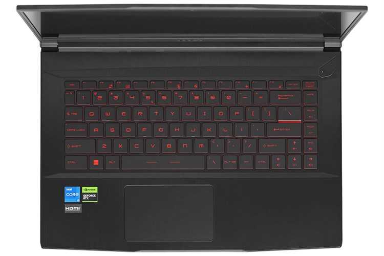 Laptop MSI Gaming GF63 Thin 12UCX i5 12450H/16GB/512GB/4GB RTX2050/144Hz/Win11 (873VN) Màu Đen