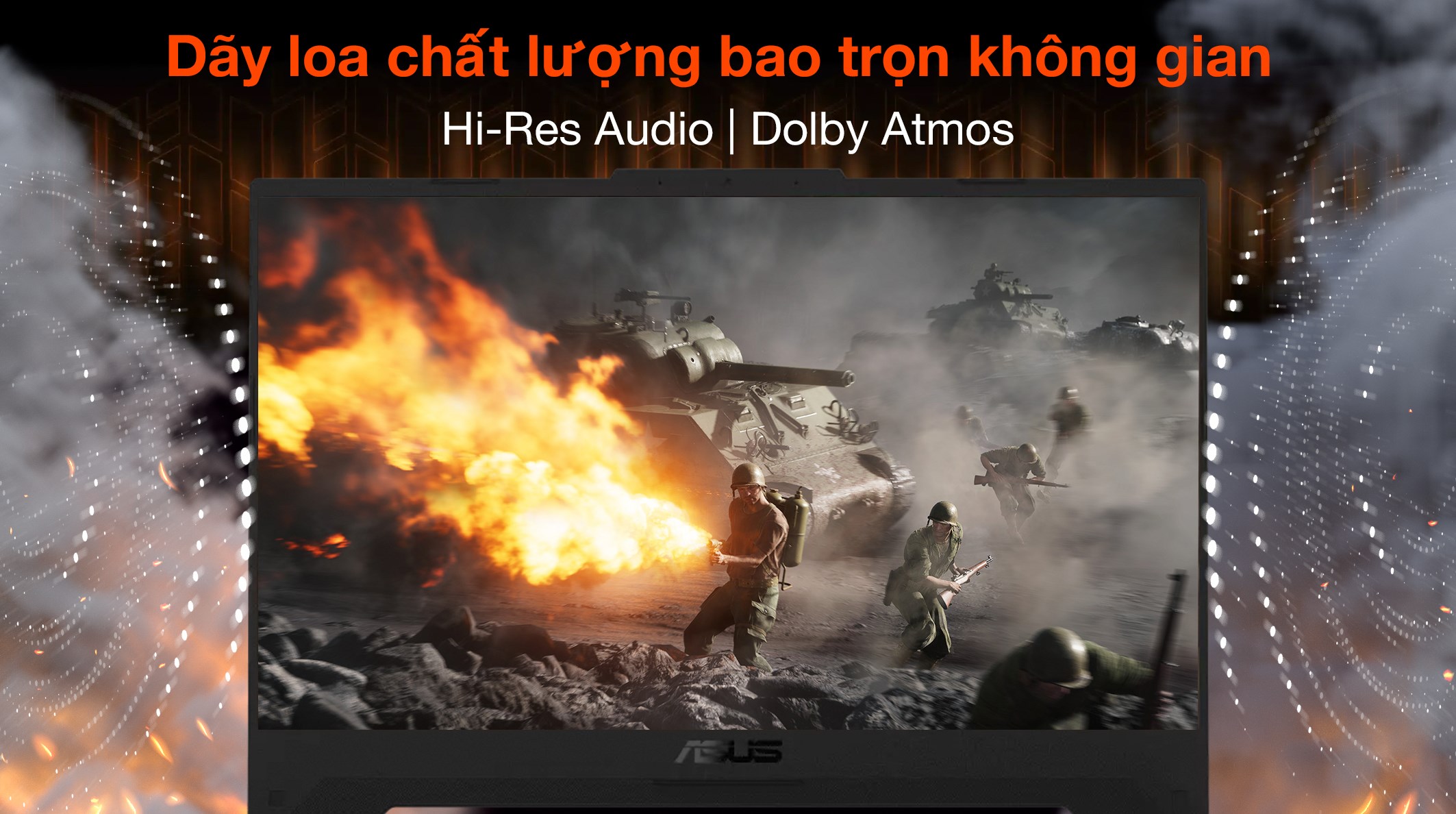 Laptop Asus TUF Gaming F15 FX507ZC4 - HN229W (i5 12500H, 16GB, 1TB, RTX 3050 4GB, Full HD 144Hz, Win11)