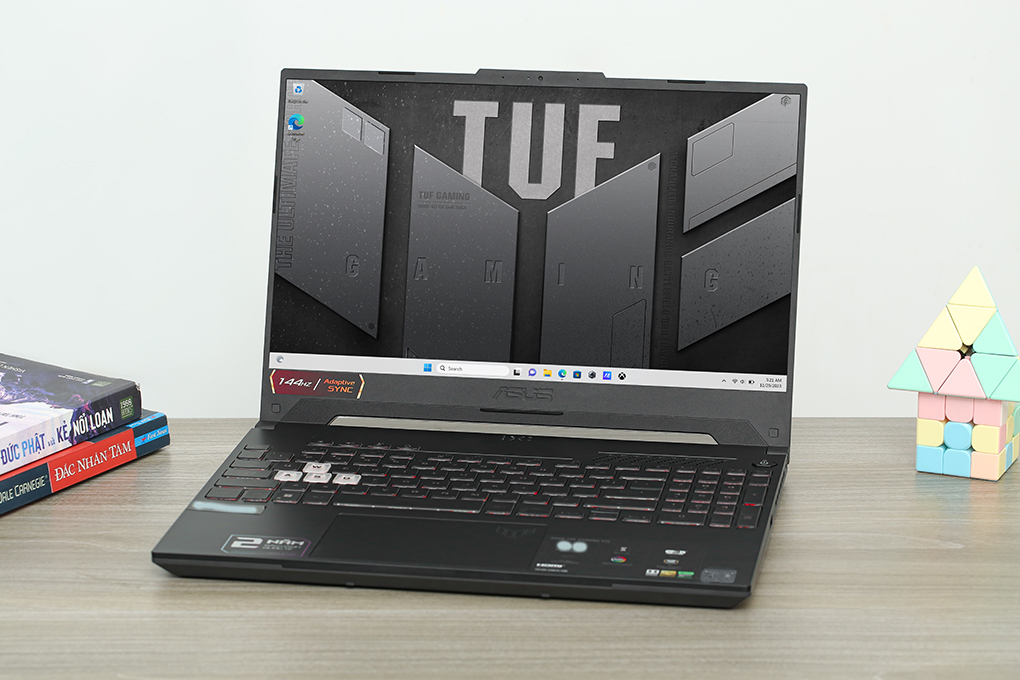 Laptop Asus TUF Gaming F15 FX507ZC4 - HN229W (i5 12500H, 16GB, 1TB, RTX 3050 4GB, Full HD 144Hz, Win11) Màu Xám