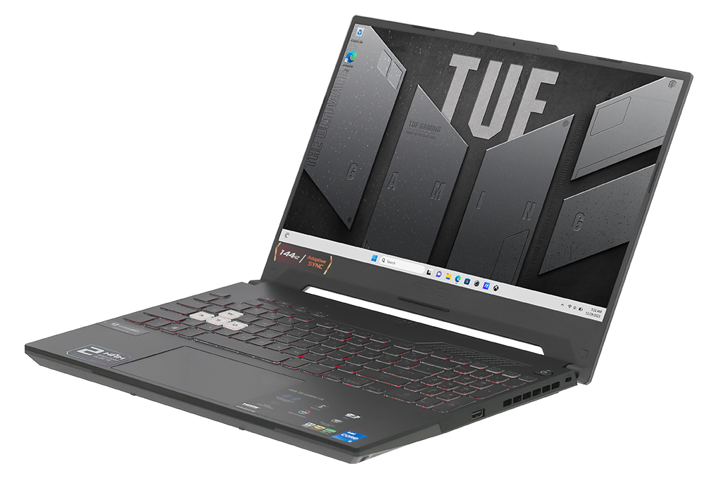 Laptop Asus TUF Gaming F15 FX507ZC4 - HN229W (i5 12500H, 16GB, 1TB, RTX 3050 4GB, Full HD 144Hz, Win11) Màu Xám