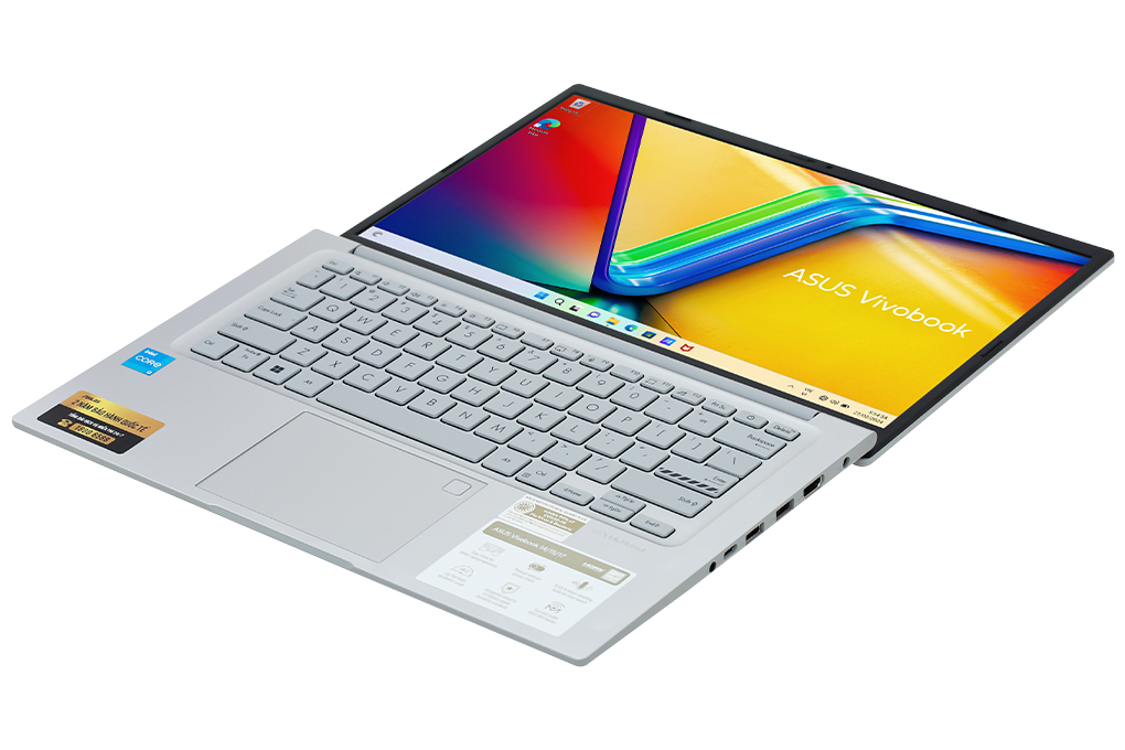 Laptop Asus Vivobook 14 X1404ZA - NK246W (i3 1215U, 8GB, 512GB, Full HD, Win11) Màu Bạc