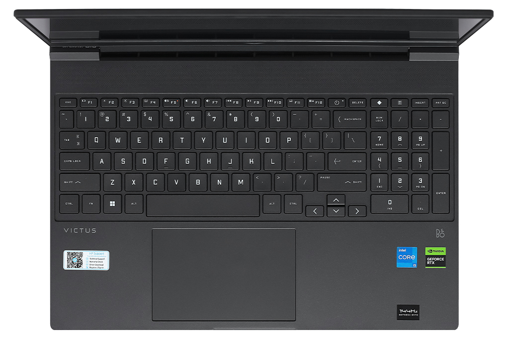 Laptop HP Gaming VICTUS 15 fa1139TX - 8Y6W3PA (i5 12450H, 16GB, 512GB, RTX 2050 4GB, Full HD 144Hz, Win11) Màu Đen