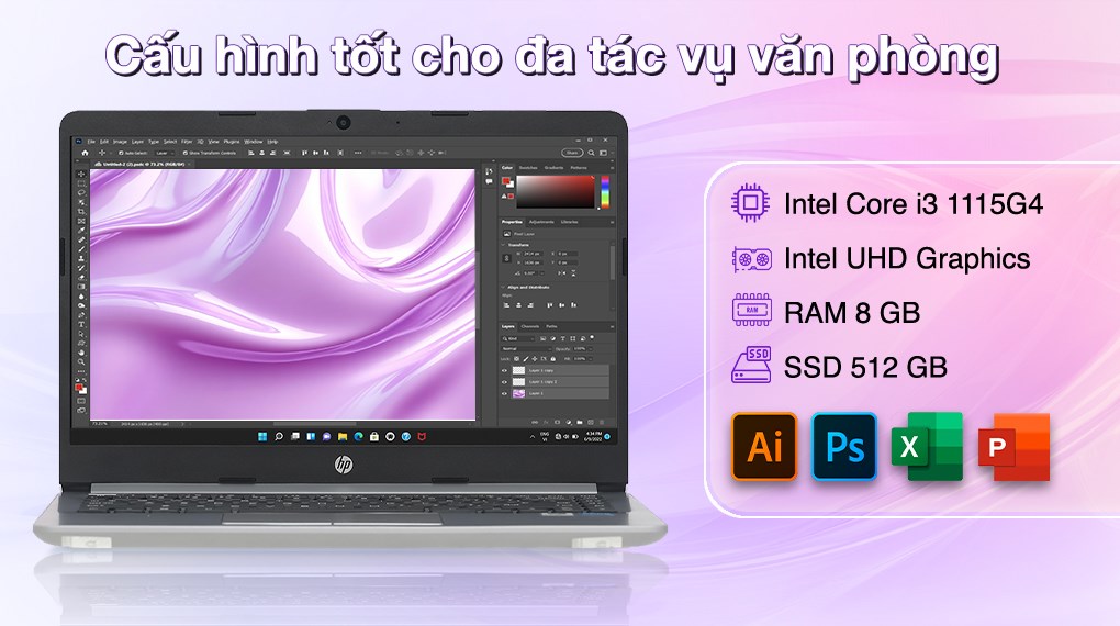 Laptop HP 240 G8 i3 1115G4/8GB/512GB/Win11 (6L1A2PA)