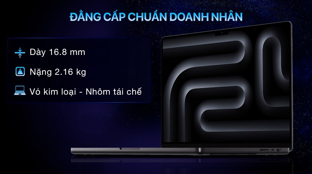 Laptop Apple MacBook Pro 16 inch M3 Max 48GB/1TB (Z1AH)