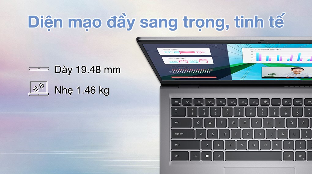 Laptop Dell Vostro 14 3430 i7 1355U/16GB/512GB/2GB MX550/OfficeHS/Win11 (V3430-i7U165W11GRD2)