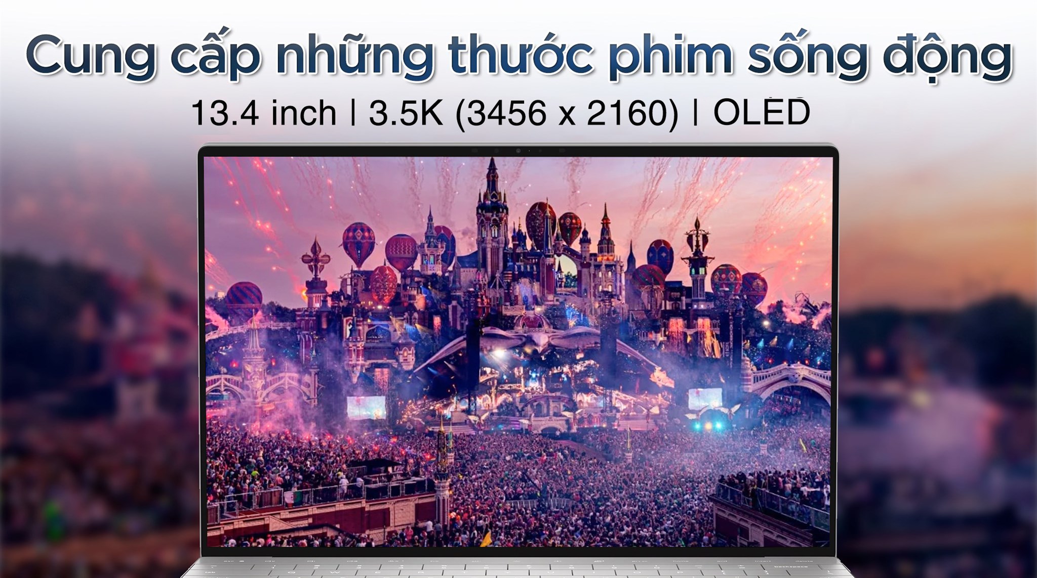 Laptop Dell XPS 13 Plus 9320 i7 1360P/16GB/512GB/Touch/Cáp/OfficeHS/Win11 (1Y0WG)