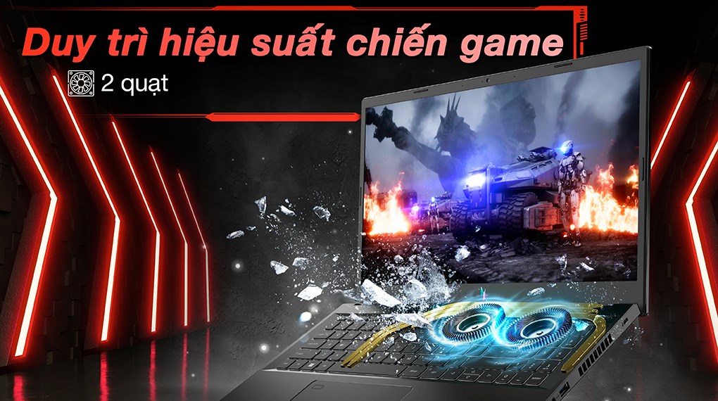 Laptop Acer Gaming Nitro V ANV15 51 53NE - NH.QNASV.002 (i5 13420H, 16GB, 512GB, RTX 2050 4GB, Full HD 144Hz, Win11)