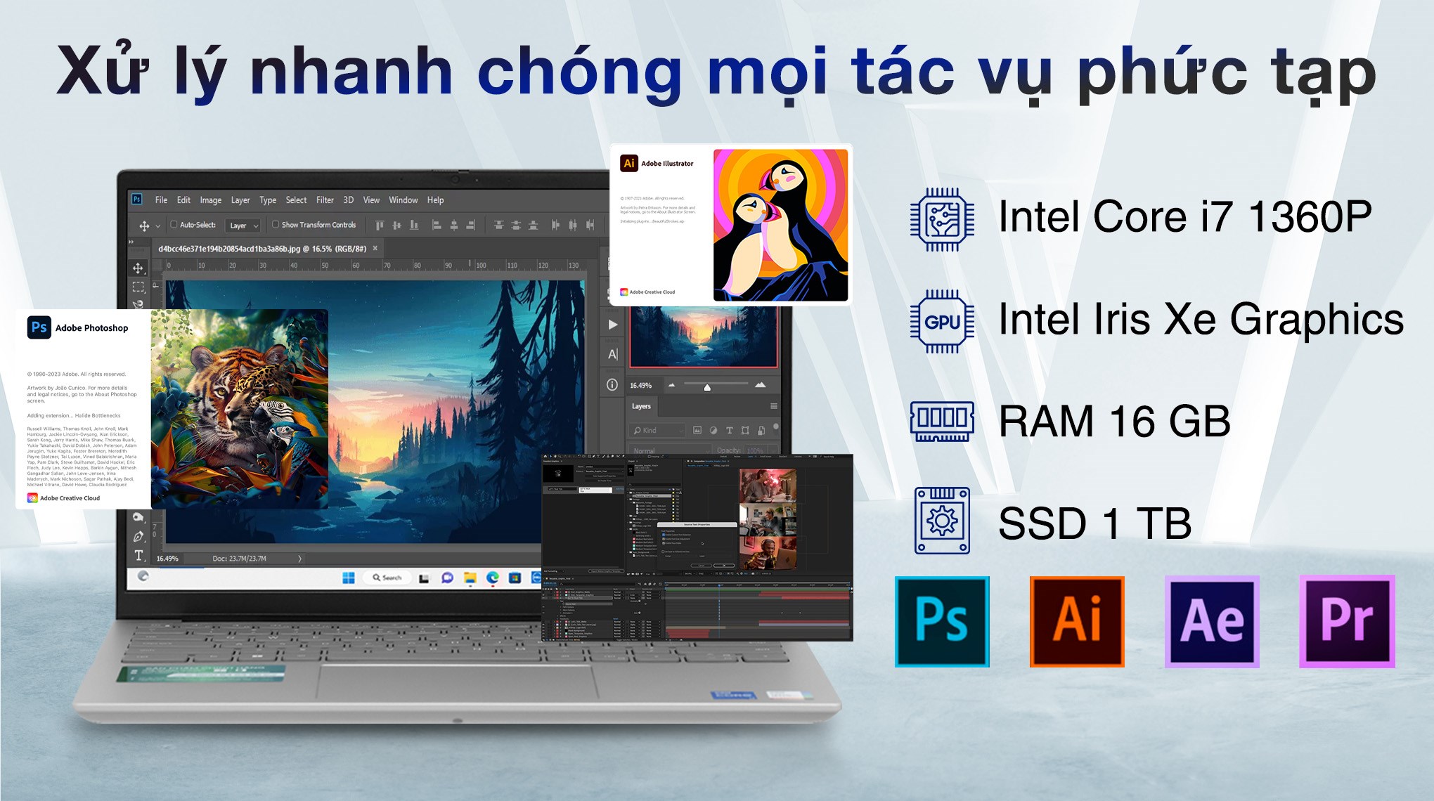 Laptop Dell Inspiron 14 5430 i7 1360P/16GB/1TB/OfficeHS/Win11 (20DY31)