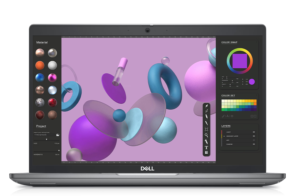 Laptop Dell Precision 14 3480 i7 12800H/32GB/1TB/4GB RTXA500/Win11 Pro (71024682) - 3