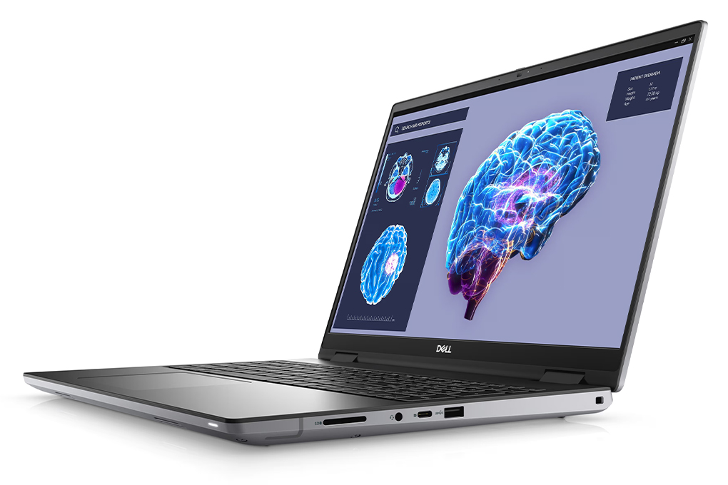 Laptop Dell Precision 16 7680 i7 13850HX/32GB/1TB/8GB RTXA2000/Win11 Pro (71024681) Màu Xám