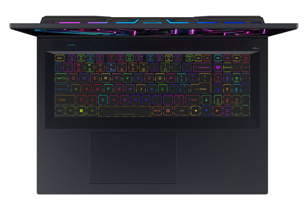 Laptop Acer Gaming Predator Helios 16 PH16 71 72BV i7 13700HX/16GB/512GB/8GB RTX4070/240Hz/Win11 (NH.QJRSV.001) Màu Đen