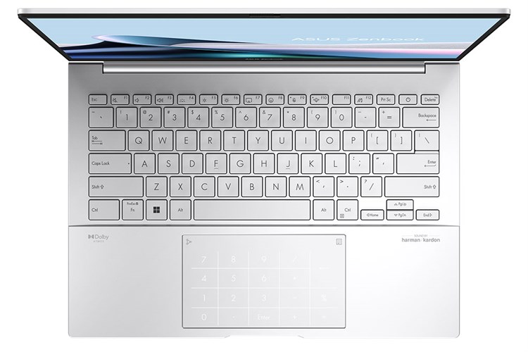 Laptop Asus Zenbook 14 OLED UX3405MA (Ultra 5 125H, 16GB, 512GB, 2.8K OLED 120Hz, Win11) Màu Bạc
