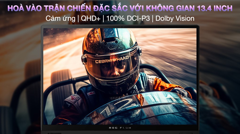 Laptop Asus Gaming ROG Flow X13 GV302XU R9 7940HS/16GB/1TB/6GB RTX4050/165Hz/Touch/Pen/Túi/Win11 (MU223W)