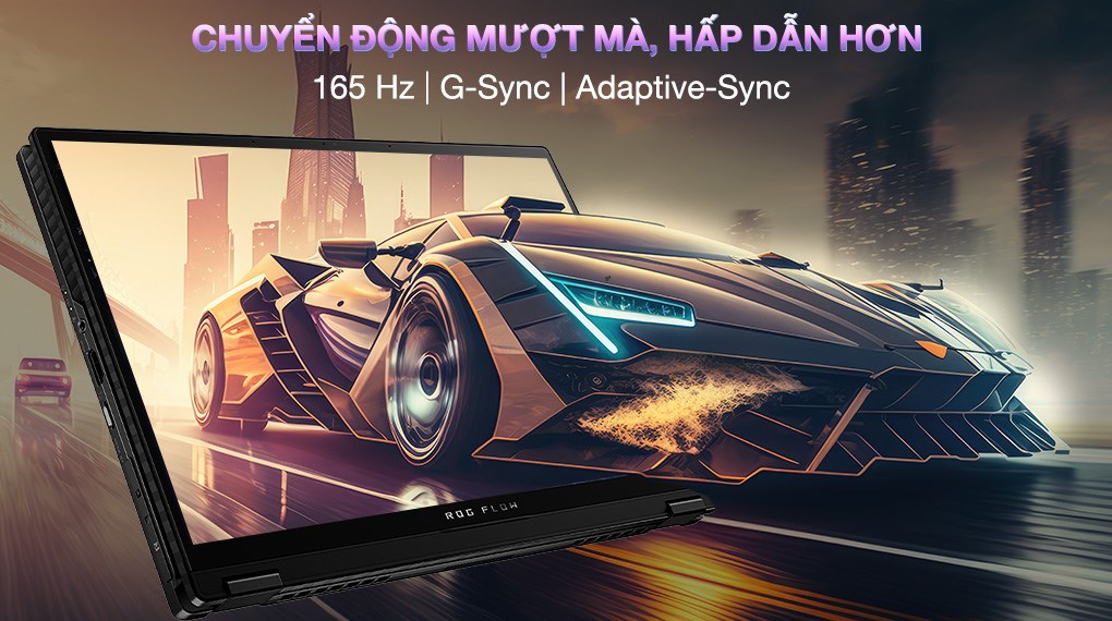 Laptop Asus Gaming ROG Flow X13 GV302XU R9 7940HS/16GB/1TB/6GB RTX4050/165Hz/Touch/Pen/Túi/Win11 (MU223W)