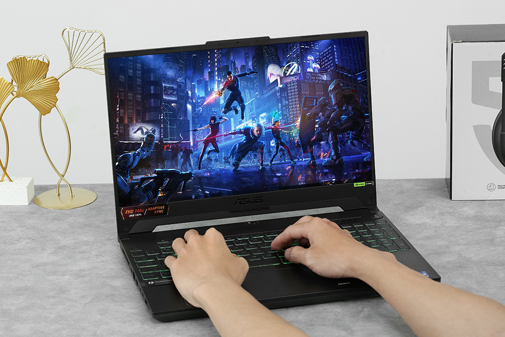 Laptop Asus TUF Gaming F15 FX507VU - LP167W (i7 13620H, 16GB, 512GB, RTX 4050 6GB, Full HD 144Hz, Win11) Màu Xám