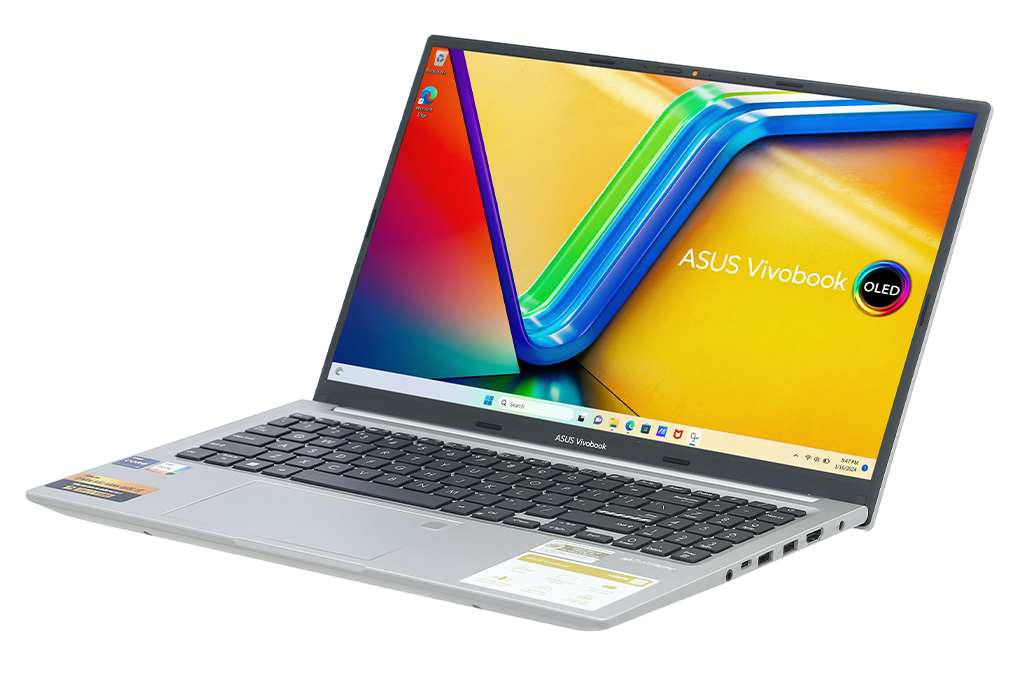 Laptop Asus Vivobook 15 OLED A1505VA i9 13900H/16GB/1TB/Win11 (L1386W) Màu Bạc