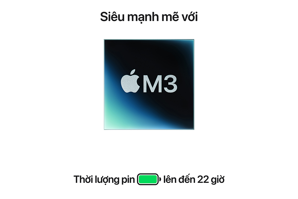 Laptop Apple MacBook Pro 14 inch M3 16GB/512GB Màu Bạc