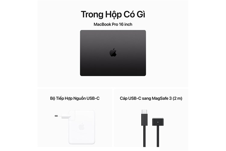 Laptop Apple MacBook Pro 16 inch M3 Pro 36GB/1TB Màu Bạc