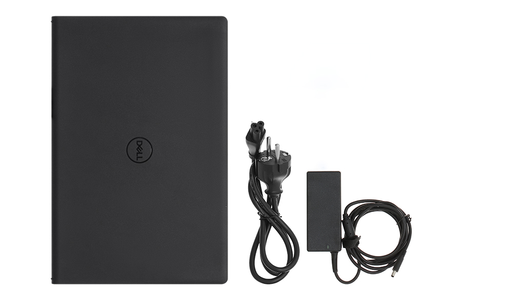 Bộ sản phẩm gồm: Sách hướng dẫn, Sạc Laptop Dell ( 65W ), Thùng máy