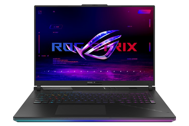 Laptop Asus Gaming ROG Strix SCAR 18 G834JYR i9 14900HX/64GB/2TB/16GB RTX4090/240Hz/Balo/Chuột/Win11 (R6011W) Màu Đen