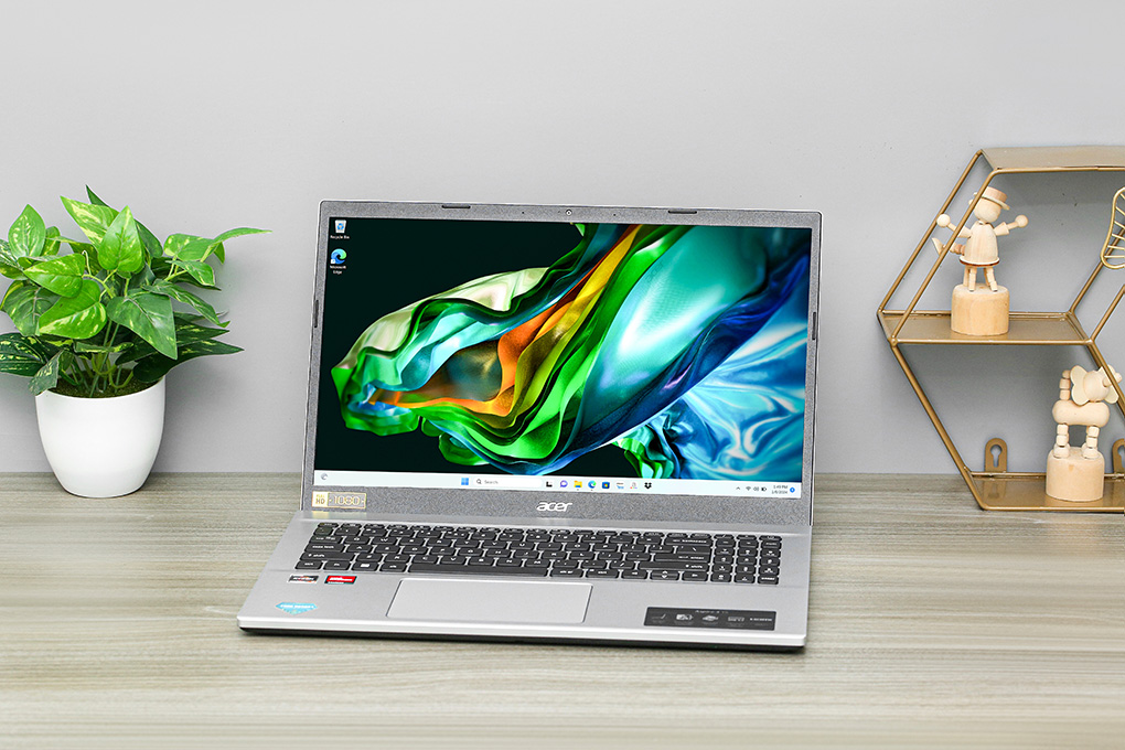 Laptop Acer Aspire A315 44P R9W8 - NX.KSJSV.002 (R7 5700U, 8GB, 512GB, Full HD, Win11) Màu Bạc