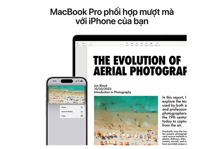 Laptop Apple MacBook Pro 14 inch M3 Pro 36GB/1TB Màu Đen